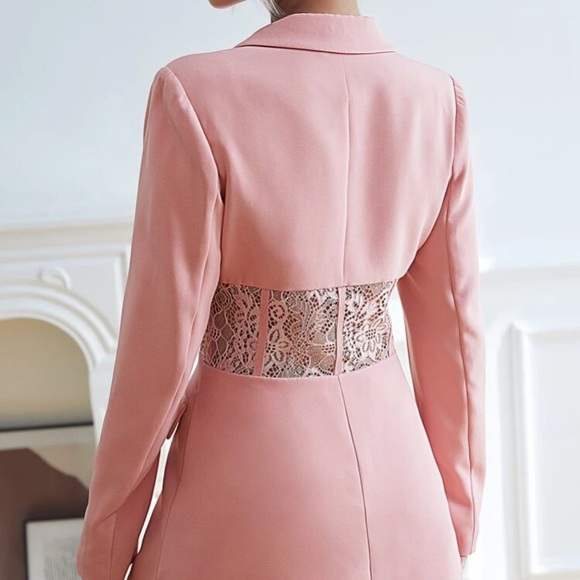 Nwt, Lavishly Paris Limited Edition Laced empire waist Style Designer Blazer. - Picture 3 of 16